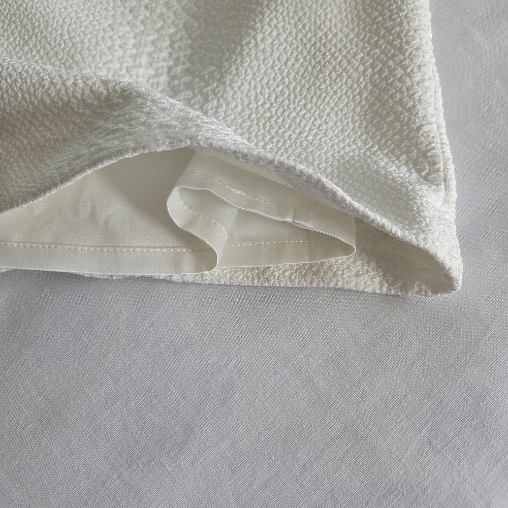 Bardot White Midi Dress with Puff Sleeves - Picture 6 of 11